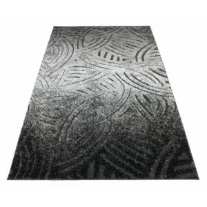 Kusový koberec Shaggy vlas 30 mm Poly šedý, Velikosti 80x150cm