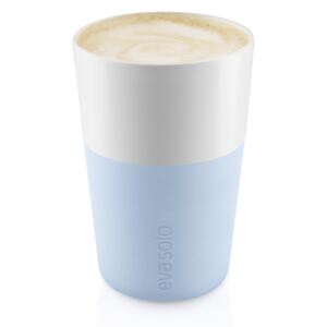 Hrnky na café latte 360ml, set 2ks světle modré, Eva solo