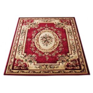 Kusový koberec Klasik červený, Velikosti 80x150cm