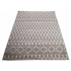 Kusový koberec Kertu béžový, Velikosti 80x150cm