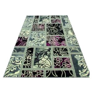 Kusový koberec PP Alexis fialový, Velikosti 80x150cm