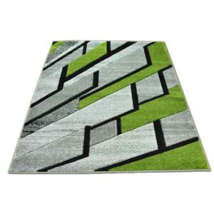 Kusový koberec Kipp šedozelený 60x100, Velikosti 60x100cm