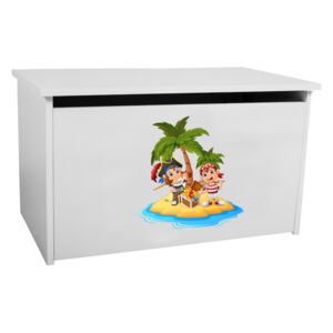 Dětský úložný box Toybee s piráty