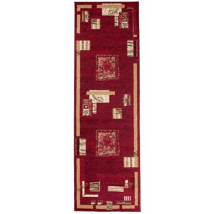 Kusový koberec PP Forme červený atyp, Velikosti 100x150cm