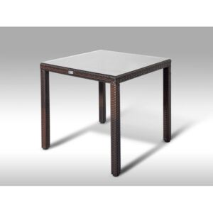 LTC stůl Orlando 80x80cm hnědý