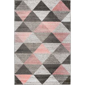 Moderní kusový koberec Calderon 1530A | růžový Typ: 60x110 cm