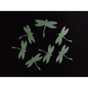 Svítící vážky 6,5 x 5,5 cm