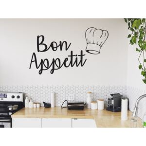 Bon Appetit s kuchařskou čepicí 30 x 18 cm