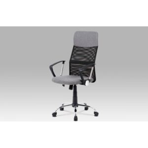 Kancelářská židle KA-V204 GREY šedá / černá Autronic
