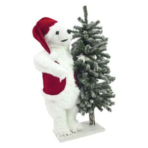 Polární medvěd se stromkem, 105cm