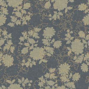 Forbo Flotex Vision Floral Silhouette 650011 Steel
