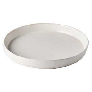 Made in Japan Velký mělký talíř s vysokým okrajem Craft White 25 cm