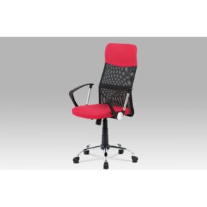 Kancelářská židle KA-V204 RED červená / černá Autronic