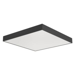Arelux Xpill Square, černé stropní svítidlo, 60W LED 3000/4000/6000K, 60x60cm