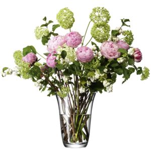 Skleněná váza otevřená LSA Flower 23 cm