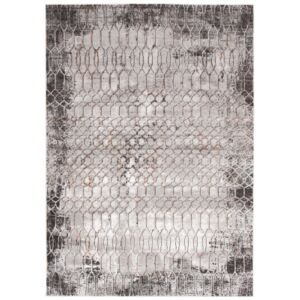 Kusový koberec Mřížky šedý, Velikosti 120x170cm