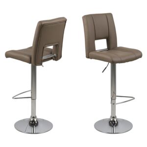 Designová barová židle Almonzo cappuccino