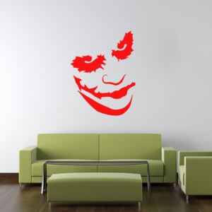 GLIX Joker - samolepka na zeď Světle červená 60 x 80 cm