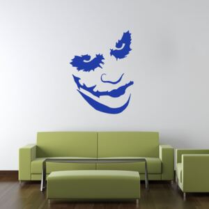 GLIX Joker - samolepka na zeď Modrá 60 x 80 cm