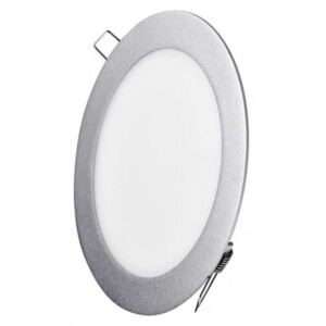 EMOS ZD1232 LED panel 175mm, kruh. vest. stříbrný, 12W