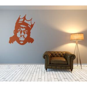 GLIX Biggie - samolepka na zeď Oranžová 70 x 80 cm