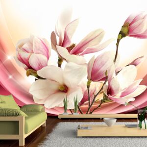 Bimago Fototapeta květiny - Magnolia In Rays 350x245 cm