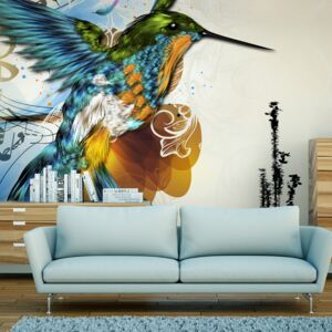 Bimago Fototapeta - Marvelous bird 200x154 cm