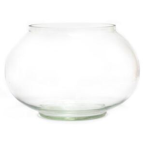 MIKA GLASS, s.r.o. Skleněná váza boule široká, průměr 18 cm