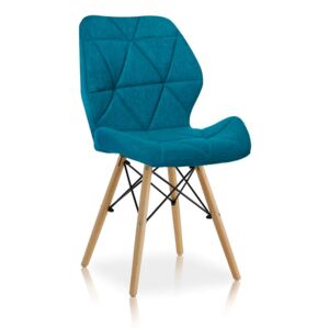 Skandinávská židle LIOTTE BIG 2 modrá