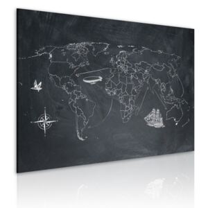 Obraz na plátně - Trip around the World 60x40 cm