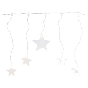 MELINERA® Dekorační světelný LED řetěz (hvězda / teplé bílé světlo)