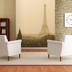 Bimago Fototapeta - Panoramic views of Paris 200x154 cm