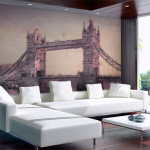 Fototapeta Bimago - Painted London + lepidlo zdarma 200x154 cm