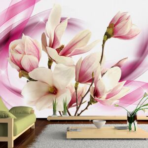 Bimago Fototapeta květiny - Power of Magnolia 300x210 cm