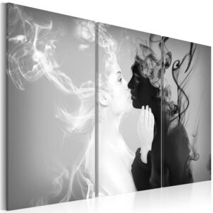 Obraz na plátně Bimago - Smoky kiss 60x40 cm