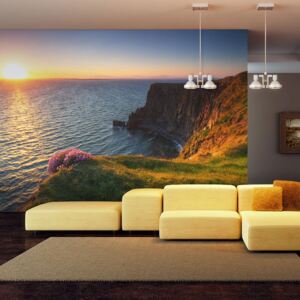 Bimago Fototapeta moře - Sunset: Cliffs of Moher, Ireland 200x154 cm