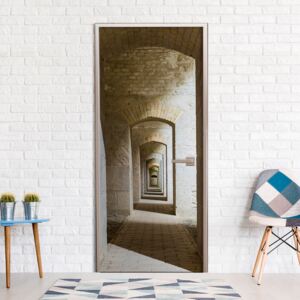 Fototapeta na dveře - Mysterious Corridor 90x210 cm