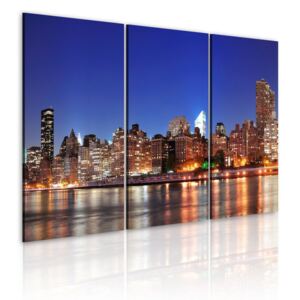 Obraz na plátně - NYC - město tisíce světel 60x40 cm