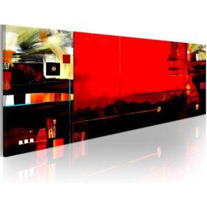 Obraz na plátně Bimago - Kinetika 120x40 cm