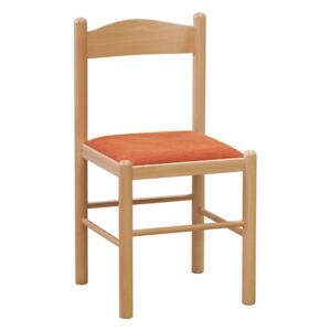ITTC Stima Židle CINDY/látka Odstín: Buk, Látky: BARBADOS arancio OR05