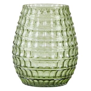 Villa Collection Skleněná váza se vzorem Green