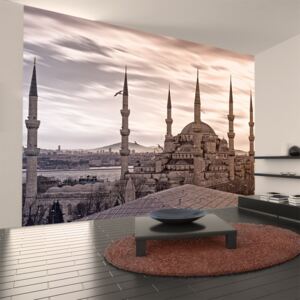 Bimago Fototapeta - Modrá mešita - Istanbul 200x154 cm