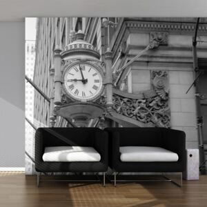Fototapeta Bimago - Stylový, klasika hodiny + lepidlo zdarma 200x154 cm