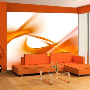 Fototapeta Bimago - abstrakce - oranžový + lepidlo zdarma 450x270 cm