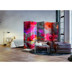 Paraván - Painted Poppies 225x172cm