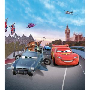 AG Design Cars Auta Disney Londýn - papírová fototapeta