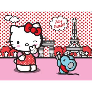 AG Design Hello Kitty III - vliesová fototapeta