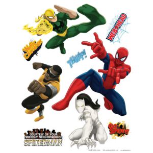 AG Design Marvel heroes - samolepka na zeď 65x85 cm