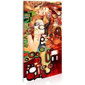 Bimago Ručně malovaný obraz - An exceptional kiss 120x60 cm