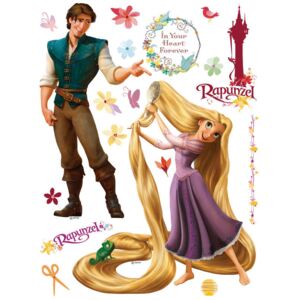AG Design Rapunzel Disney - samolepka na zeď 65x85 cm